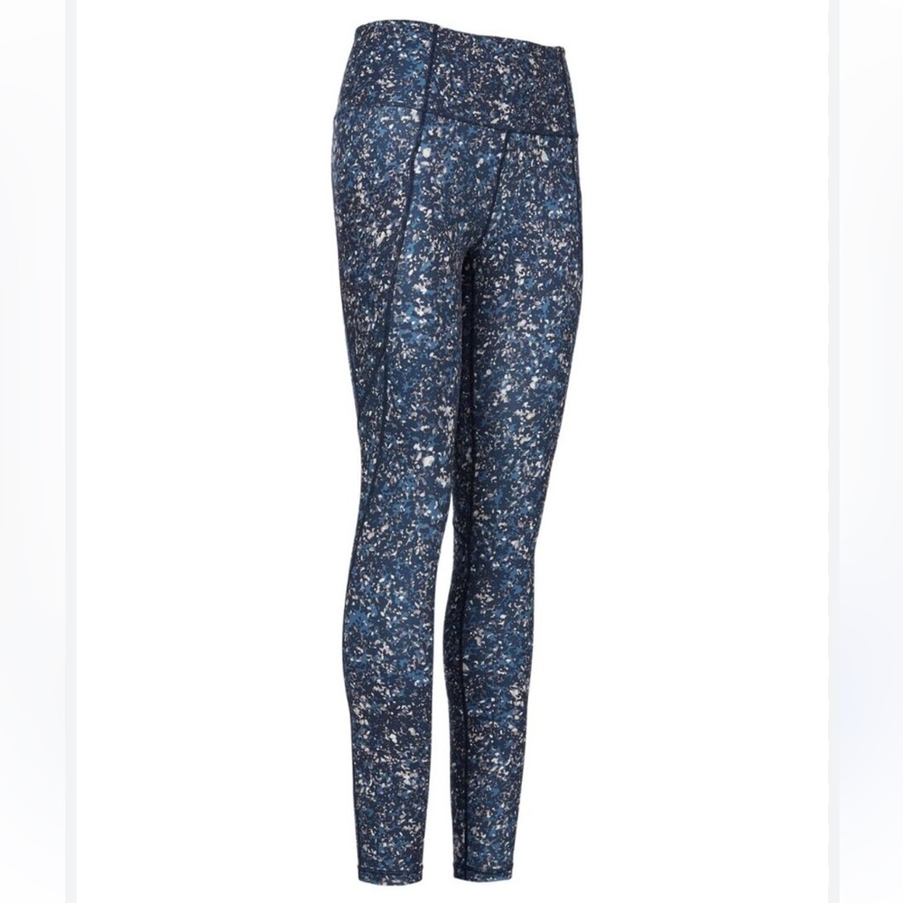 Athleta Blue Sandstone 7/8 Stash Pocket Salutation Tight - Picture 4 of 14